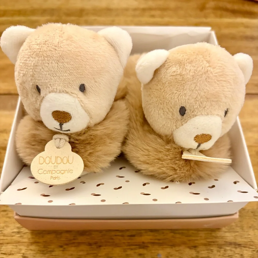 Doudou et Compagnie Teddy Bear Slippers